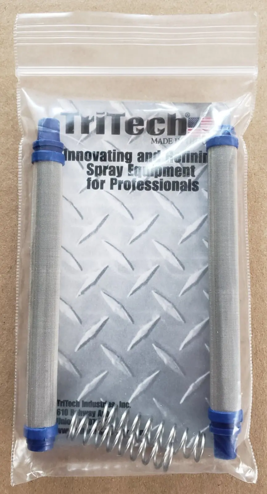 Tritech Fine / Blue 150 Mesh Gun Filters 2/Pk 1