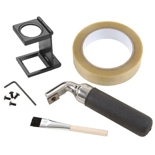 Cross Hatch Full Kit W/ Astm Tape | 6 Teeth - 2Mm Spacing | Range: 2Mil/50Μm - 5Mil/125Μm | Elcometer 107 1