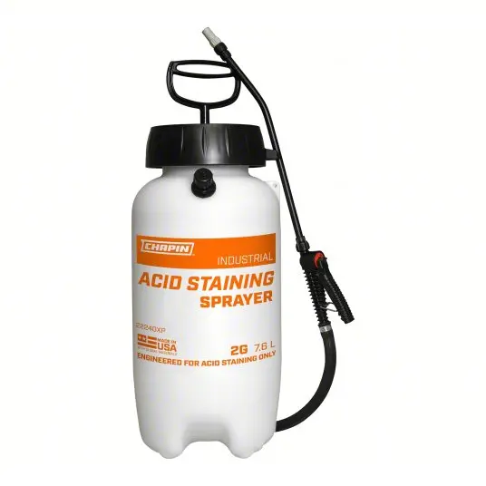Chapin Handheld Sprayer: Spot, 2 Gal Tank, Poly Tank, Acid Staining Sprayer 1