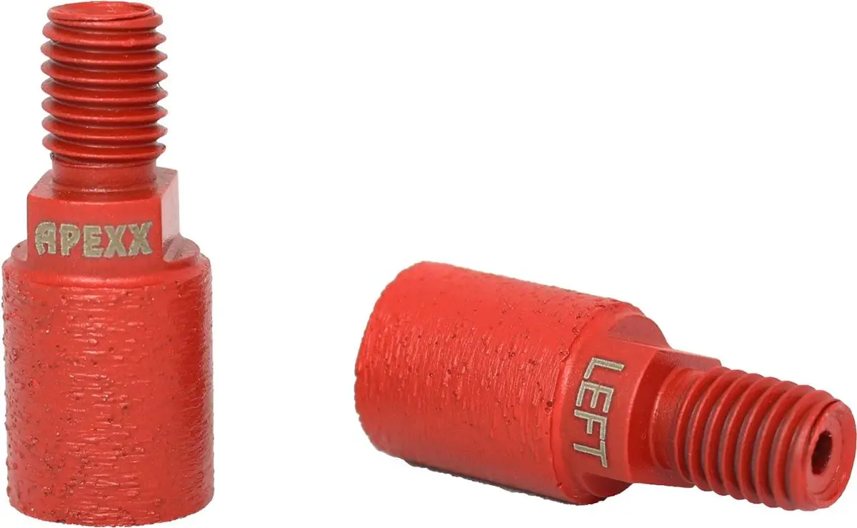Apexx Red Reverse-Thread Incremental Cutting Bit 1
