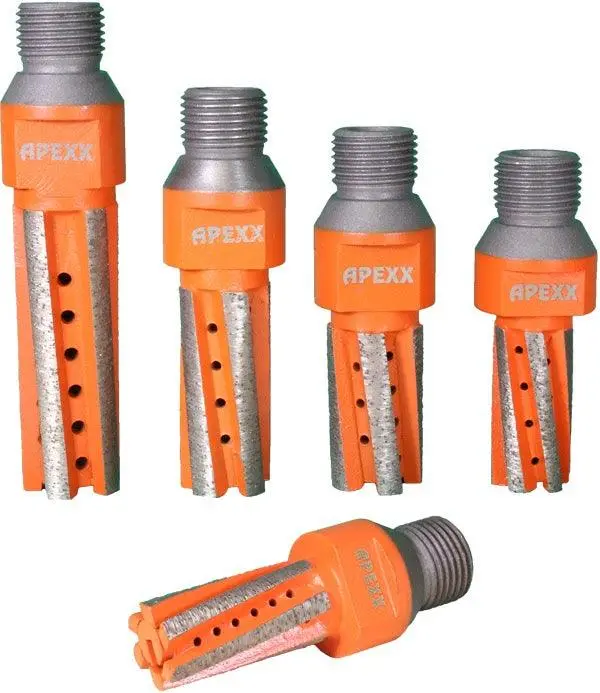 Apexx Orange High-Speed Cnc Finger Bit 20Mm X 40Mm 1