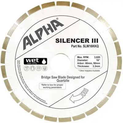 Alpha Silencer Iii For Quartzite 16" 1