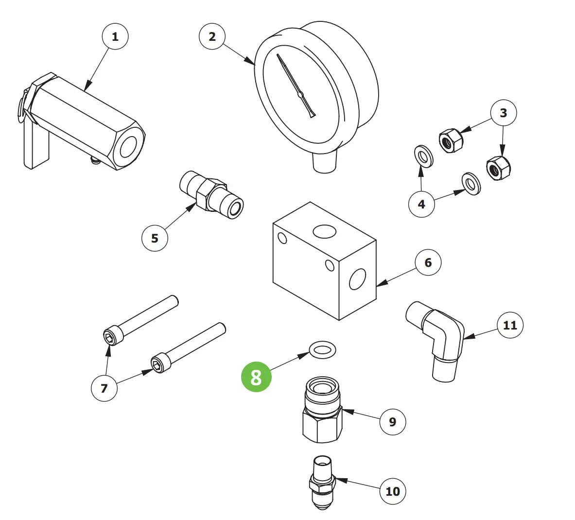 Binks 237-101 O-Ring 1