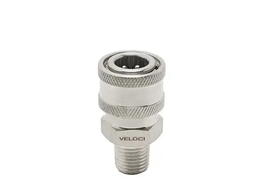 Mtm Hydro Stainless Steel Coupler 1/4" Mpt 24.0062 1
