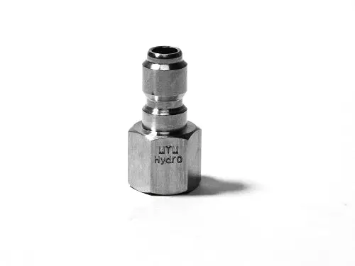 Mtm Hydro  Stainless Steel  1/4" Qc Female Plug  24.0079 1