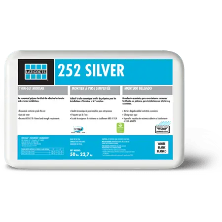 Laticrete 252 Silver "White" 1