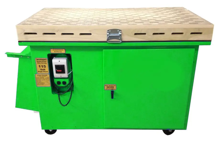 Denray Downdraft Table Model 2800 1