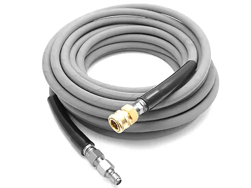 Mtm/Veloci Performance Kobrajet Hose 75' Grey  4,000 Psi W/ Qc's 1