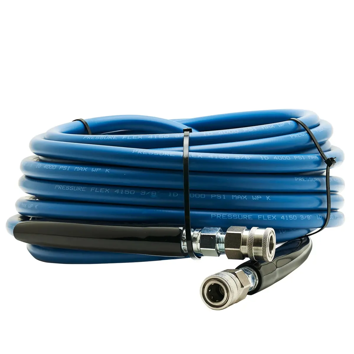 Mtm/Veloci Performance Kobrajet Smooth Blue 75’ 4,000 Psi W/ Ss Couplers 1