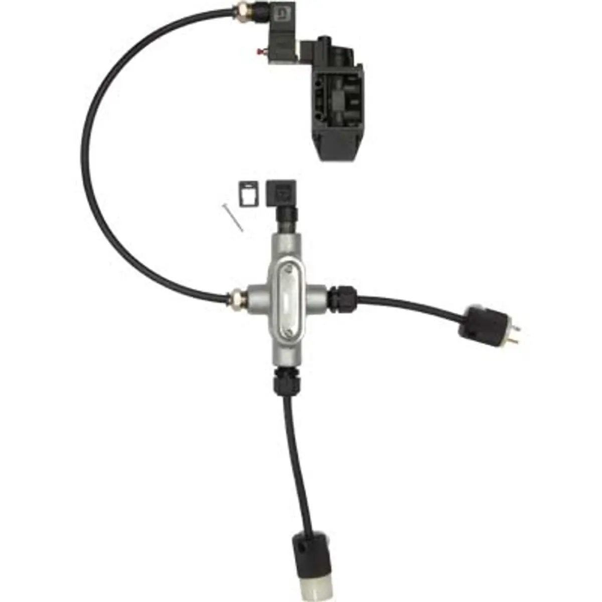 Pirate Brand - Empire Style, Junction Cross Assembly, E-Series Abrasive Cut-Off, 12Vdc (Does Not Include Coil) 1