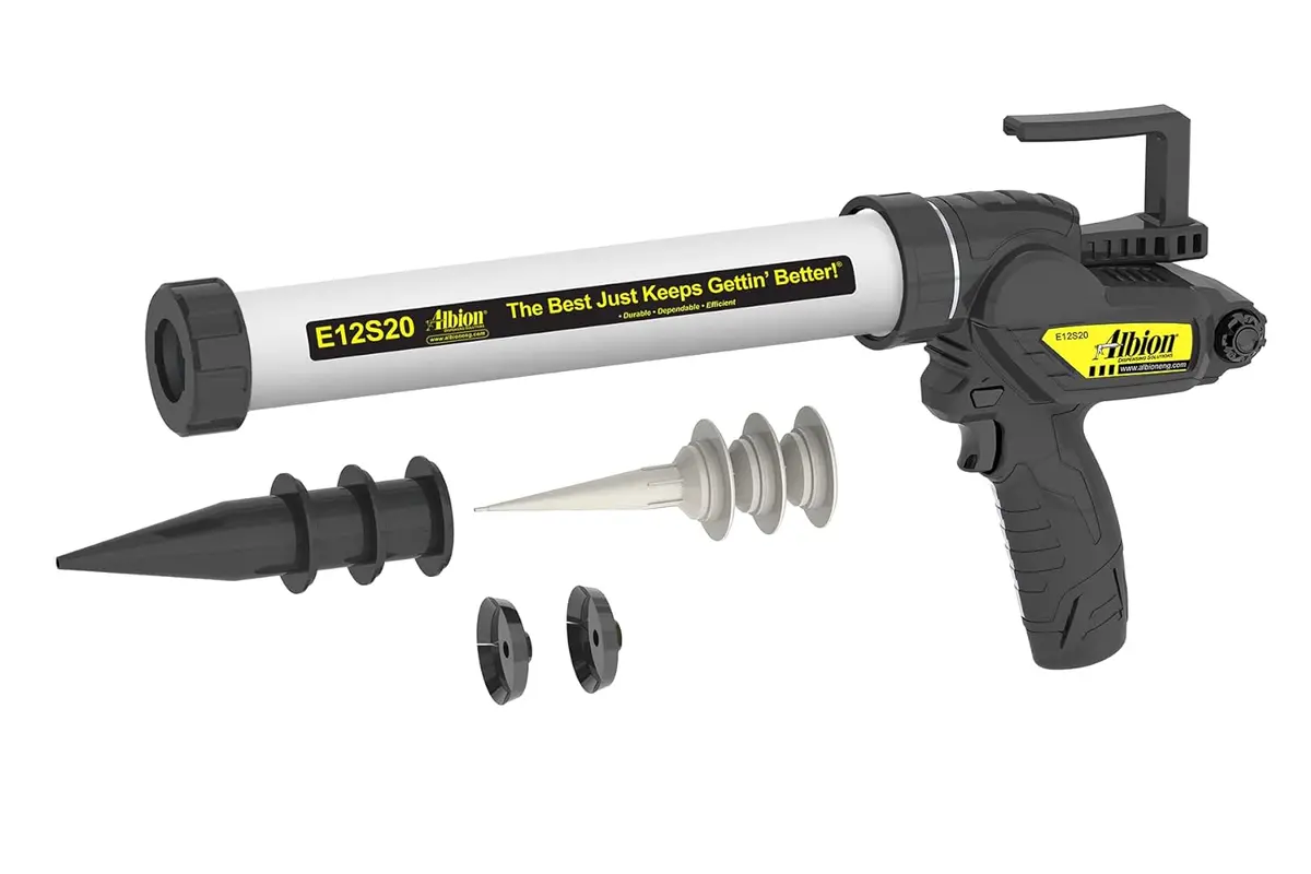 Albion Engineering E12s20
20Oz Core Cordless Sausage Gun 12 Volt 1