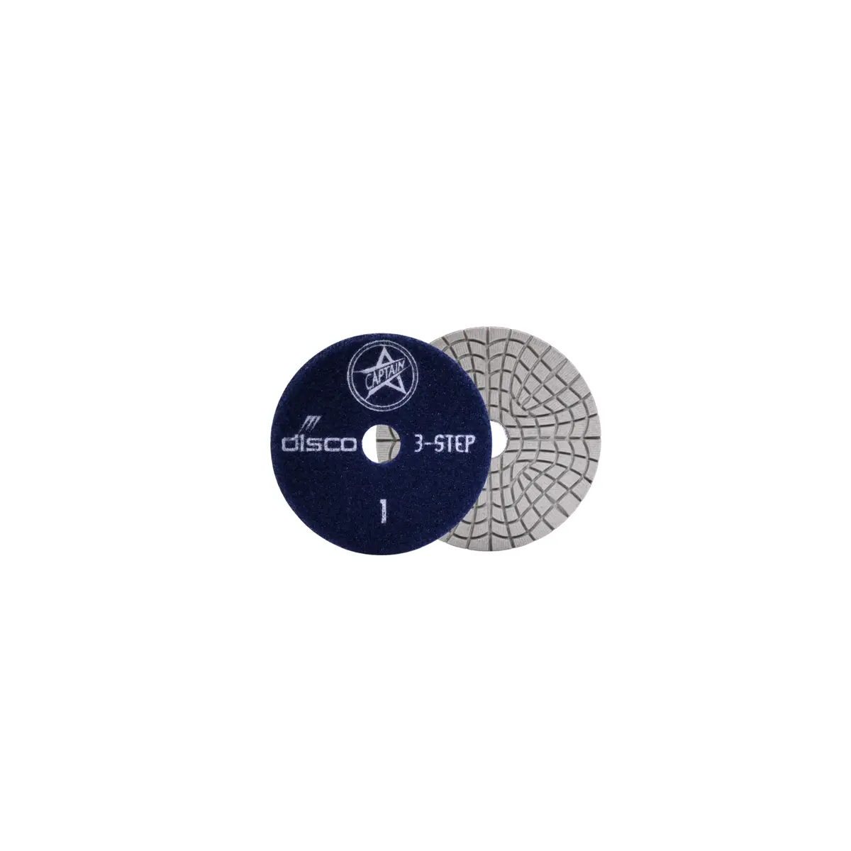 Disco Captain 3-Step Polishing Pad 4" #1 1