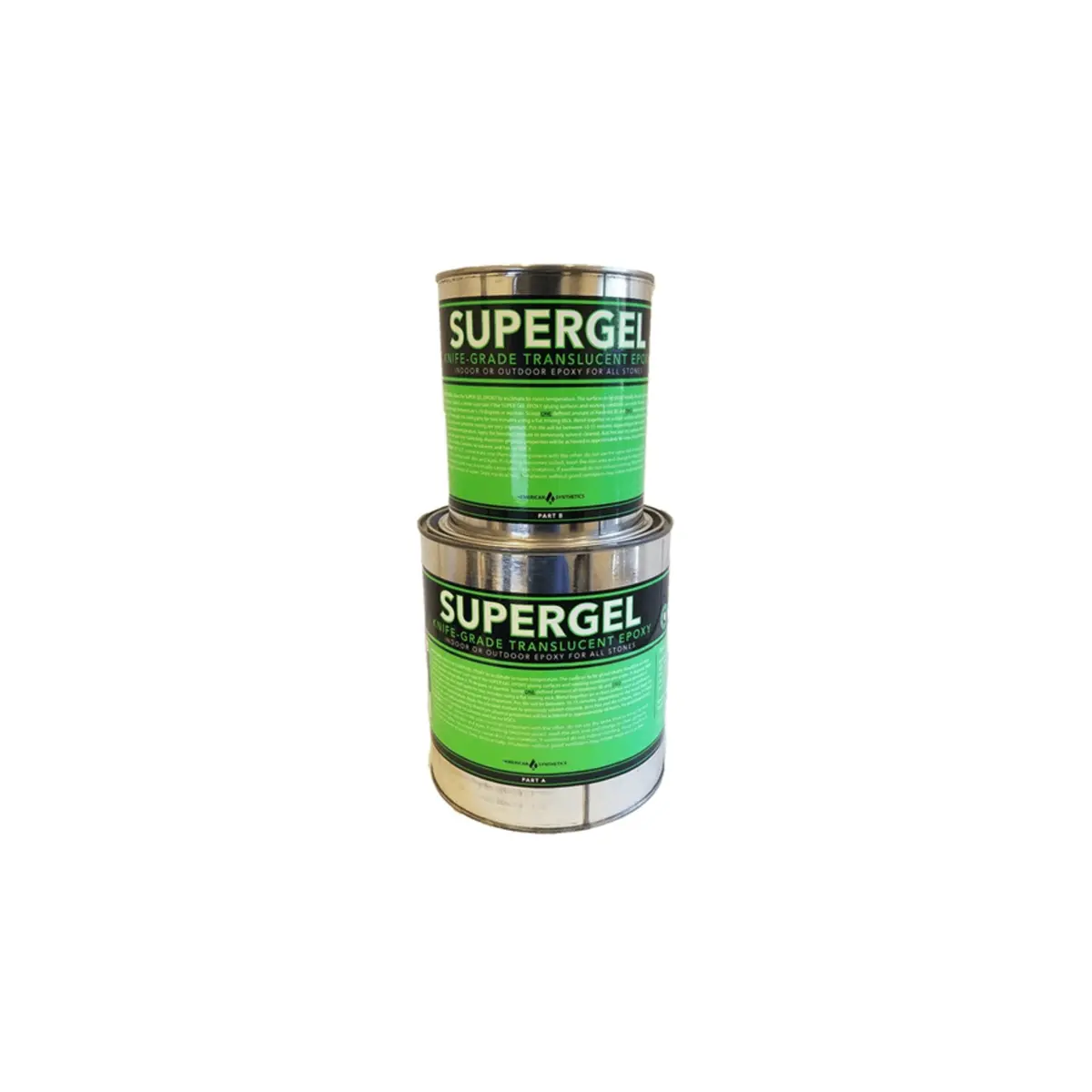 Stone-Weld Supergel 2:1, 3 Quart Kit 1
