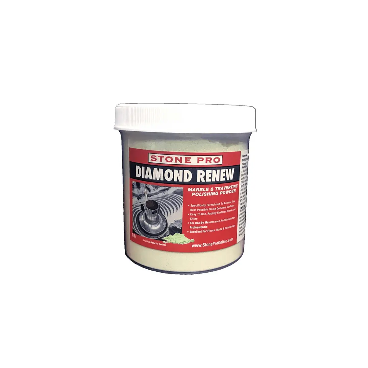 Stone Pro Diamond Renew Stone Polishing Powder, 1 Lb 1