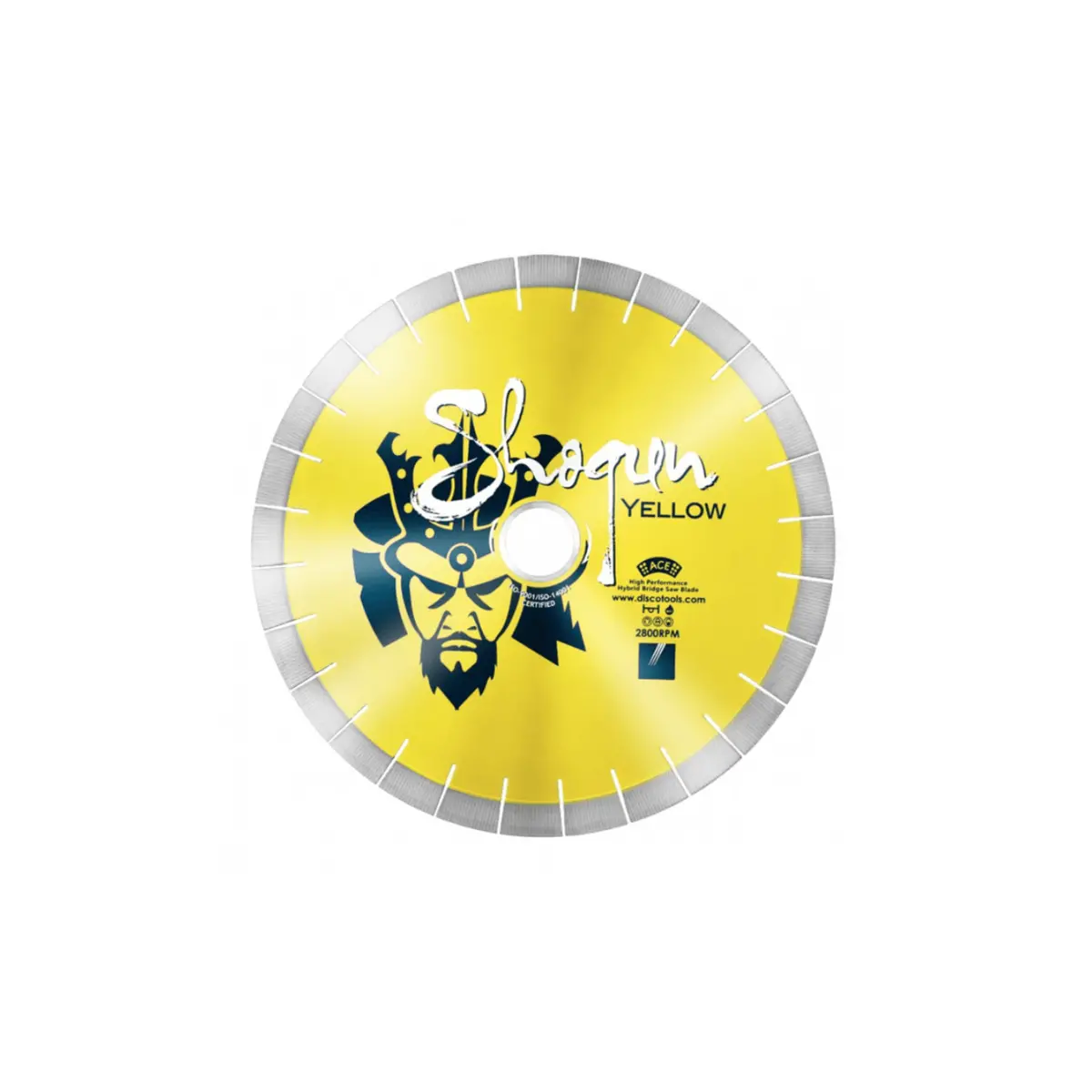 Disco Shogun Yellow 16" Blade 1