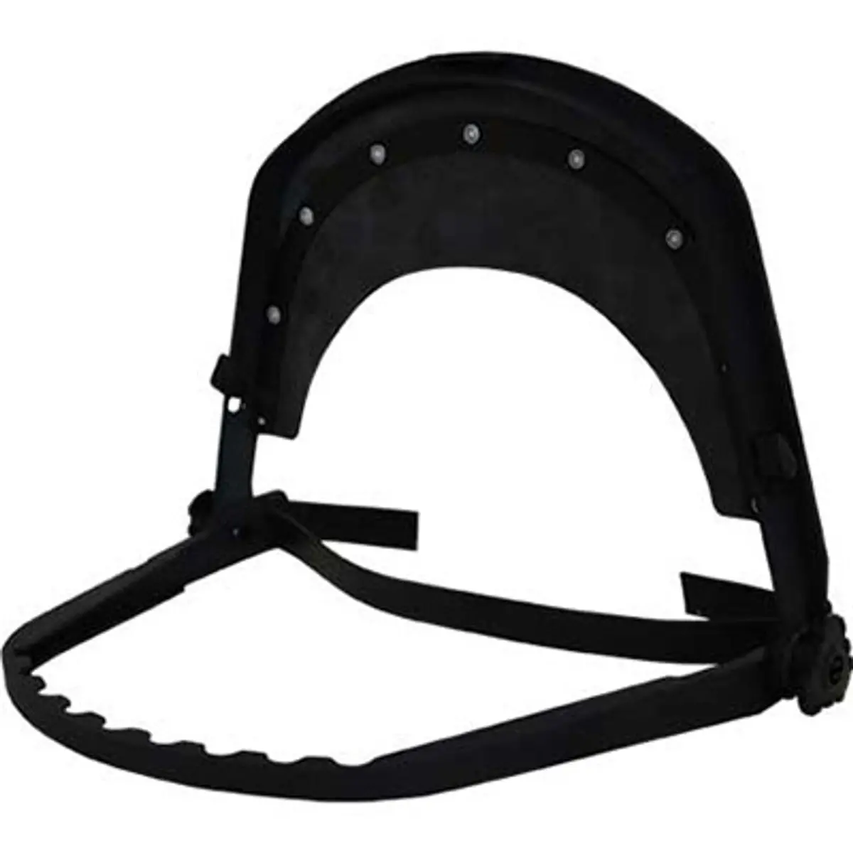 Pirate Brand - Bullard®, Dielectric Front-Mounting Nylon Bracket W/ Neoprene Gasket For Standard & Classic Hard Hats, Cap Style Models S51, S61, S62, C30, Advent®, And Bump Cap, For Mounting Faceshield To Hard Hat 1