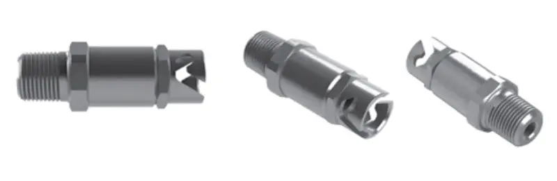 Hosco Spray Gun Connectors, 316 Sst Quick Disconnect Bodies, Male Tapered 1