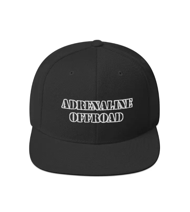 Adrenaline Offroad Snapback Hat (Black) 1