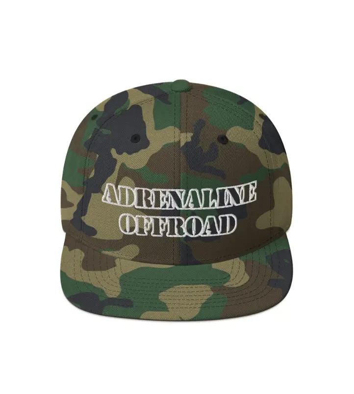 Adrenaline Snapback Camo 1