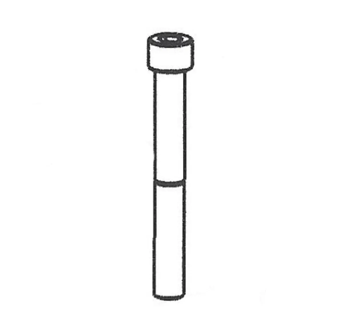 1/4-28 X 2" Soc. Screw  Plated 1