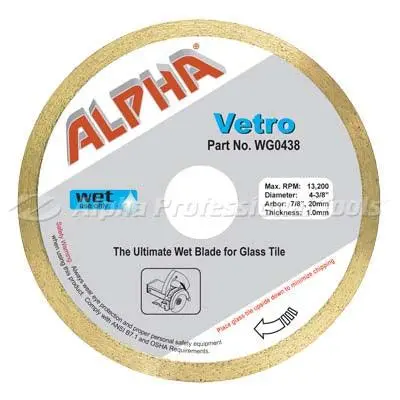 Alpha Vetro Blade 4-3/8" 1