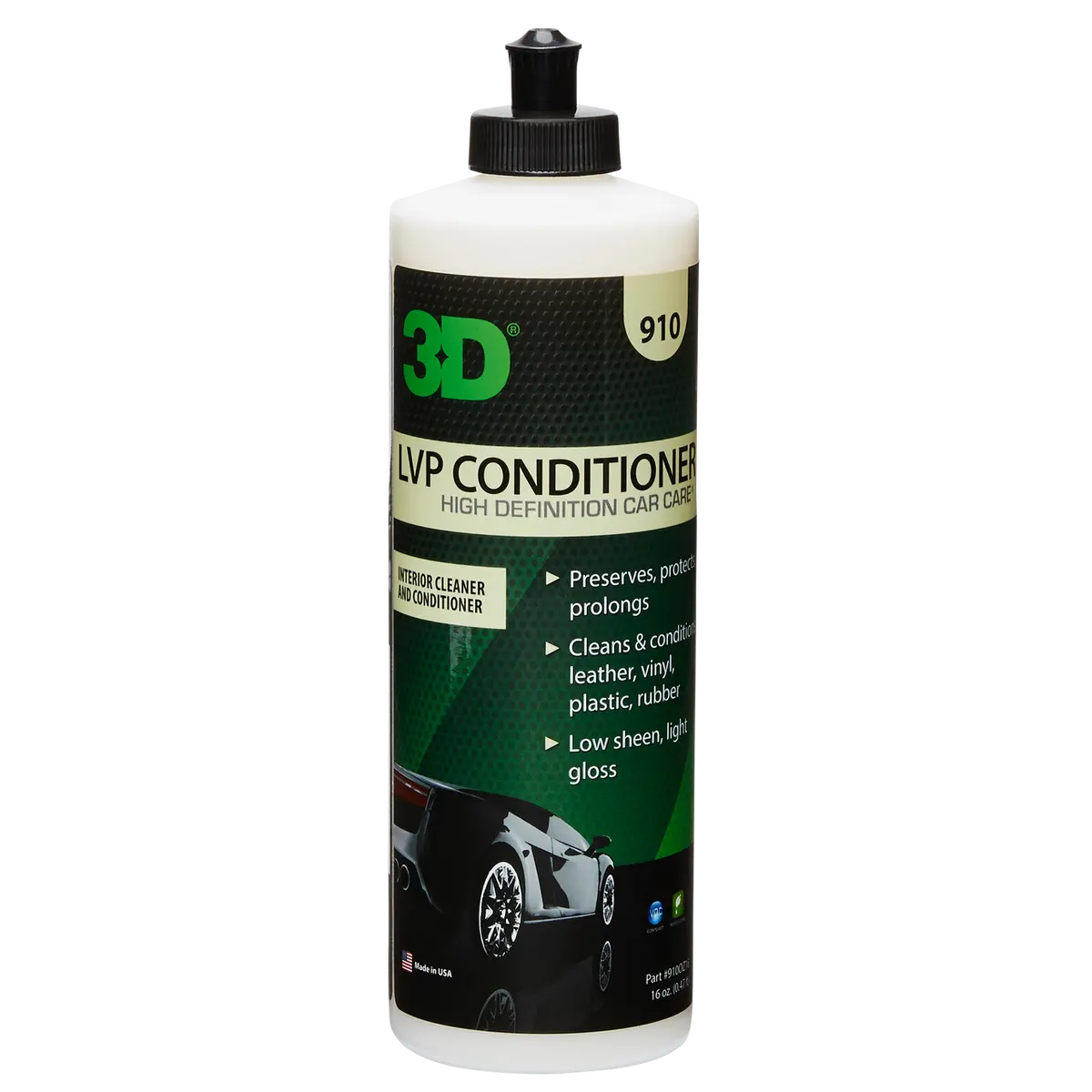 3D Lvp Conditioner - Water Based Interior Dressing 16Oz 1