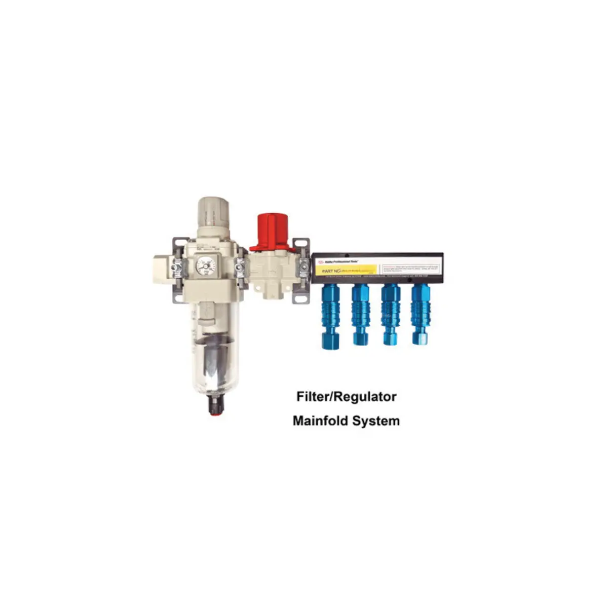 Alpha Filter/Regulator Manifold System 1/2" 1
