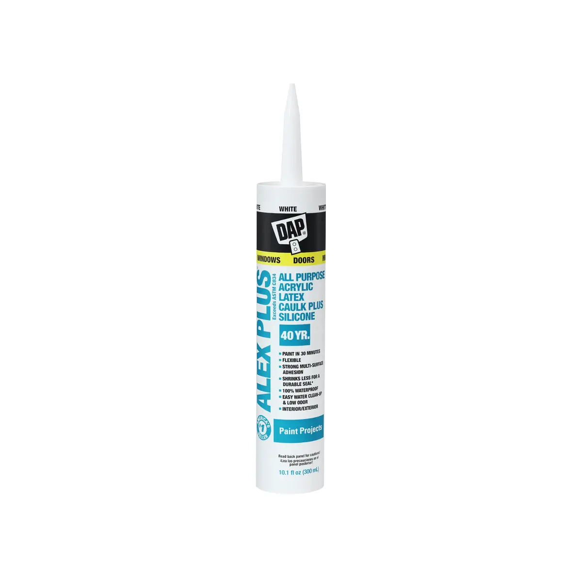 Alex Plus® All Purpose Acrylic Latex Caulk Plus Silicone 1