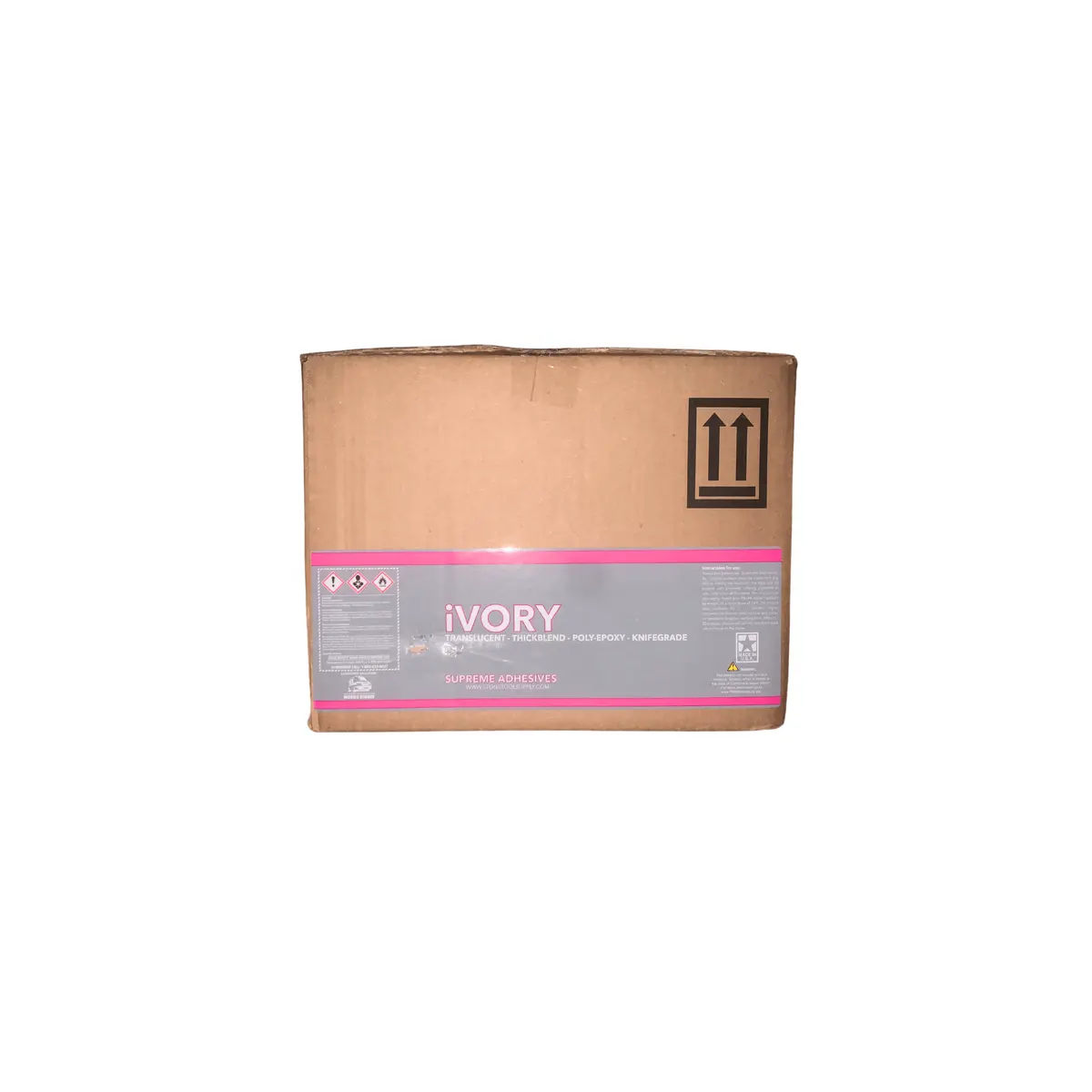 Supreme Adhesives Ivory Poly-Epoxy- 5 Gallon Ship Saver 1