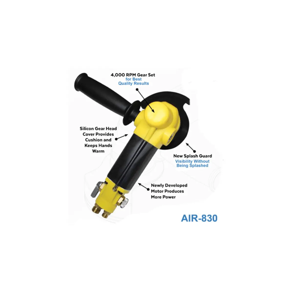 Alpha Air-830 Pneumatic Polisher 1