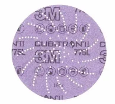3M Xtract™ Cubitron™ Ii Film Disc 775L, 220+ Grit, 5" Diameter (Case Of 5) 1