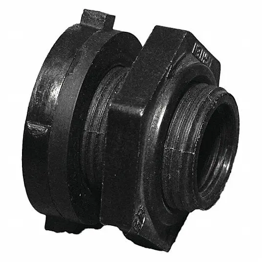 Bulkhead Fitting For Flexible Spill Decks 1