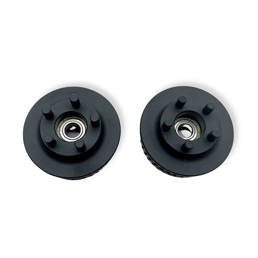 40T Cnc Kegel Pulley For Electric Skateboard – Belt Drive (2 Pulleys / Pulley + 275Mm Belts) 1