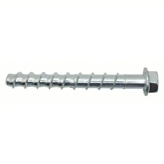 3/4" X 4" Dewalt Screw-Bolt+ Concrete Screw Anchor, Hex Washer Head, Zinc 1