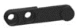 Ransburg 460485 Clip; Topcoat A4 1