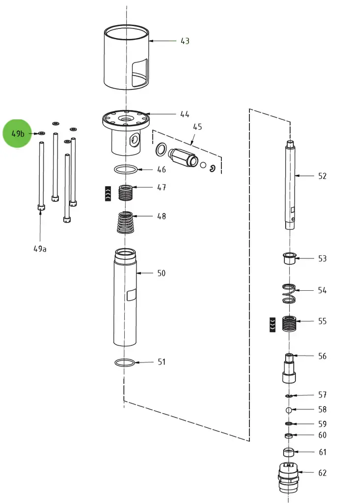 Washer #49B; Medusa™ Pump 1