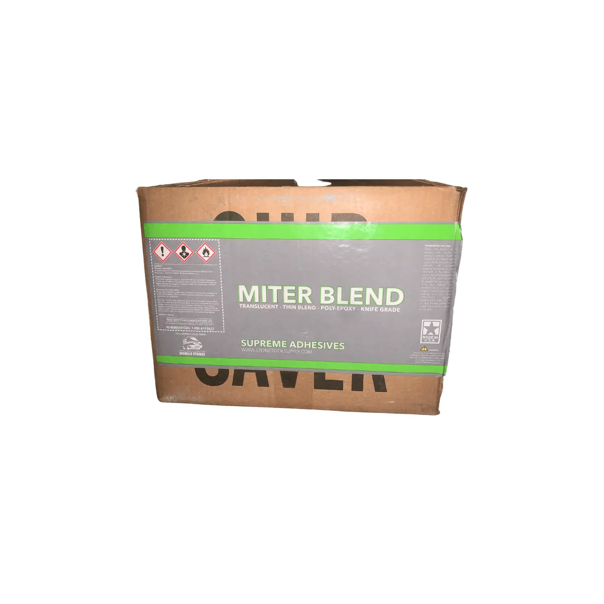 Supreme Adhesives Poly-Epoxy Miter Blend- 5 Gallon Ship Saver 1
