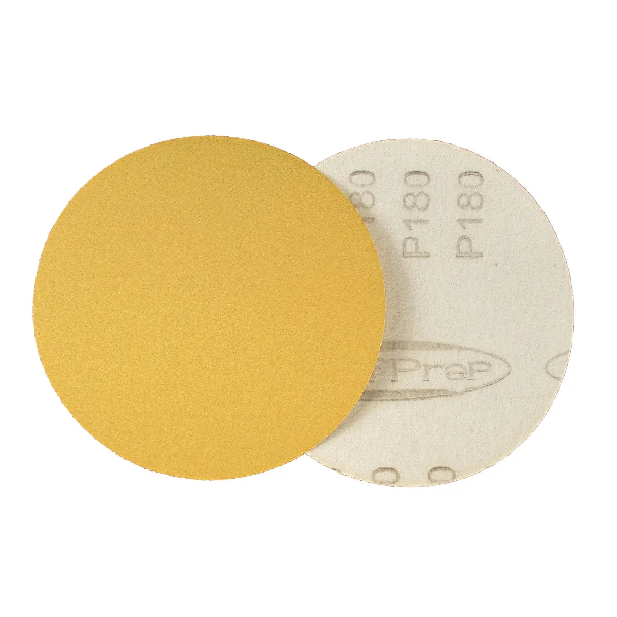 Surfprep 5" Yellow Sandstorm Paper Abrasive Discs (Hook & Loop) 1