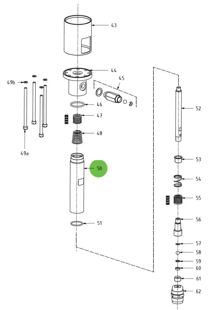 Cylinder #50; Medusa™ Pump 1