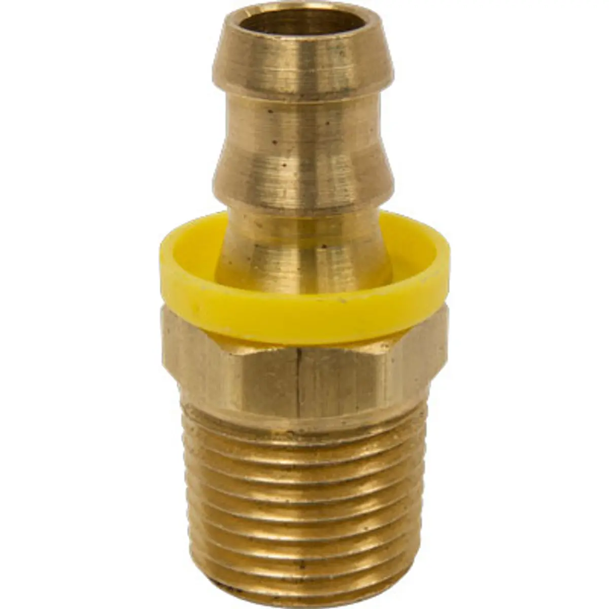 Pirate Brand - Empire Style, Fitting, 1/2" Hose Barb X 1/2" Npt (1/2" Pipe String) 1