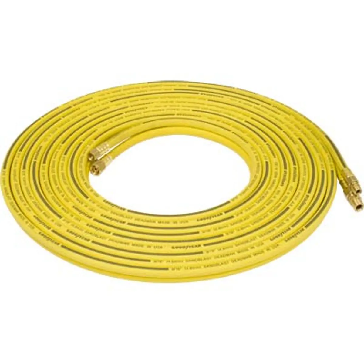 Pirate Brand - Empire Style, Hose, Twinline Control, Assembly, E-Series, Yel/Yel W/Black Stripe, Nominal 3/16" Id X 30', 55' Or 100', W/ Unions 1