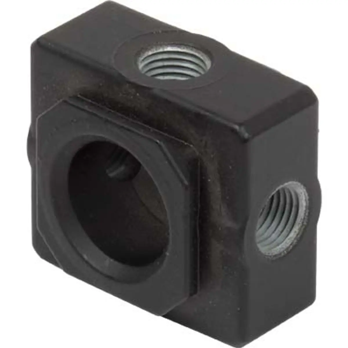 Pirate Brand - Empire Style, Quick Clamp Porting Block, 1/4" Ports X3 (1" Pipe String) 1
