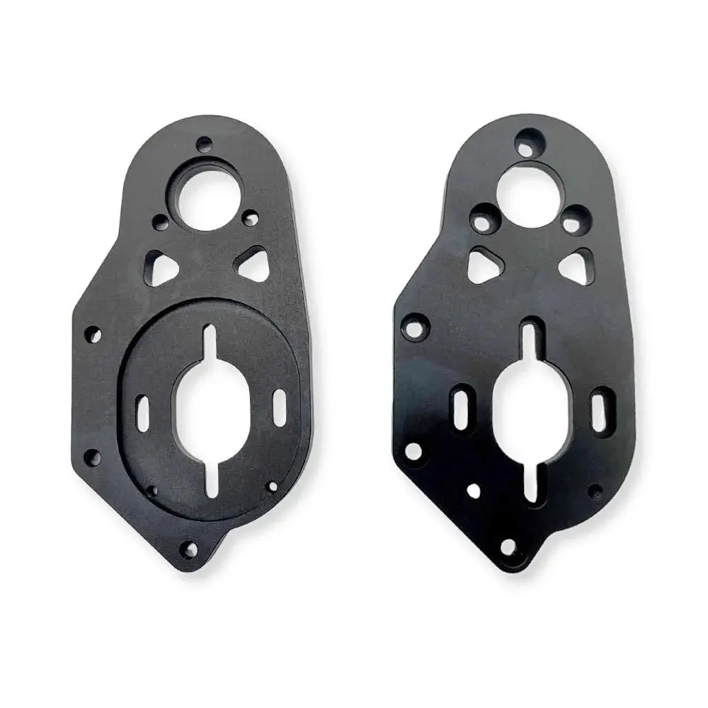 Verreal Rs/Rs Pro/Rs Ultra Cnc Motor Mount Brackets (70Mm C-C) | Adjustable Motor Positioning For 85-165Mm Wheels | 6061 Aluminum | Nylon-Fiberglass Guard Bars (Optional Combo) 1