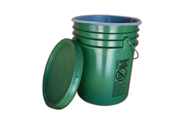 5 Gallon Polyethylene Container W/ Lid And Liner 1