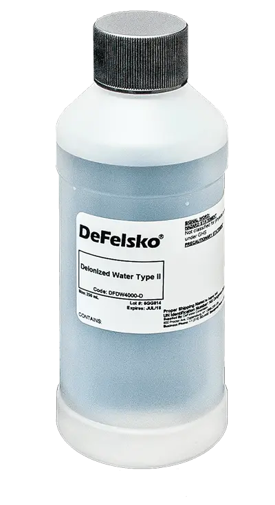 Defelsko Deionized Water - Positector Sst 1