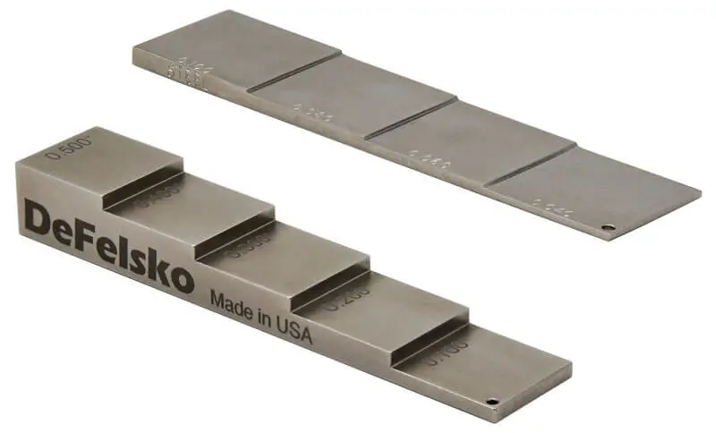 Defelsko Certified Step Blocks 1