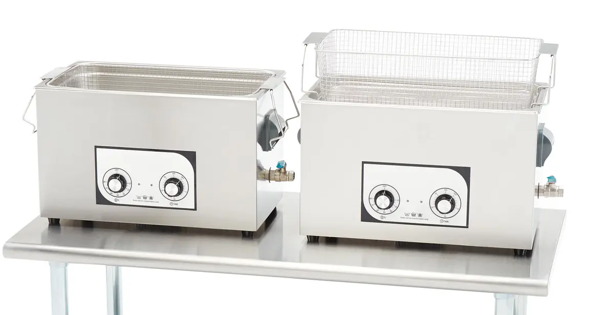 5 Gallon Heated Stainless Steel Ultra Sonic Cleaner Tank 1