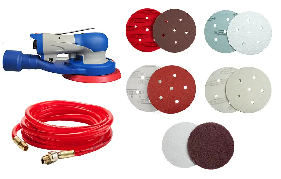 Surfprep 5" Trident Air Profoam Sanding System Kits 1