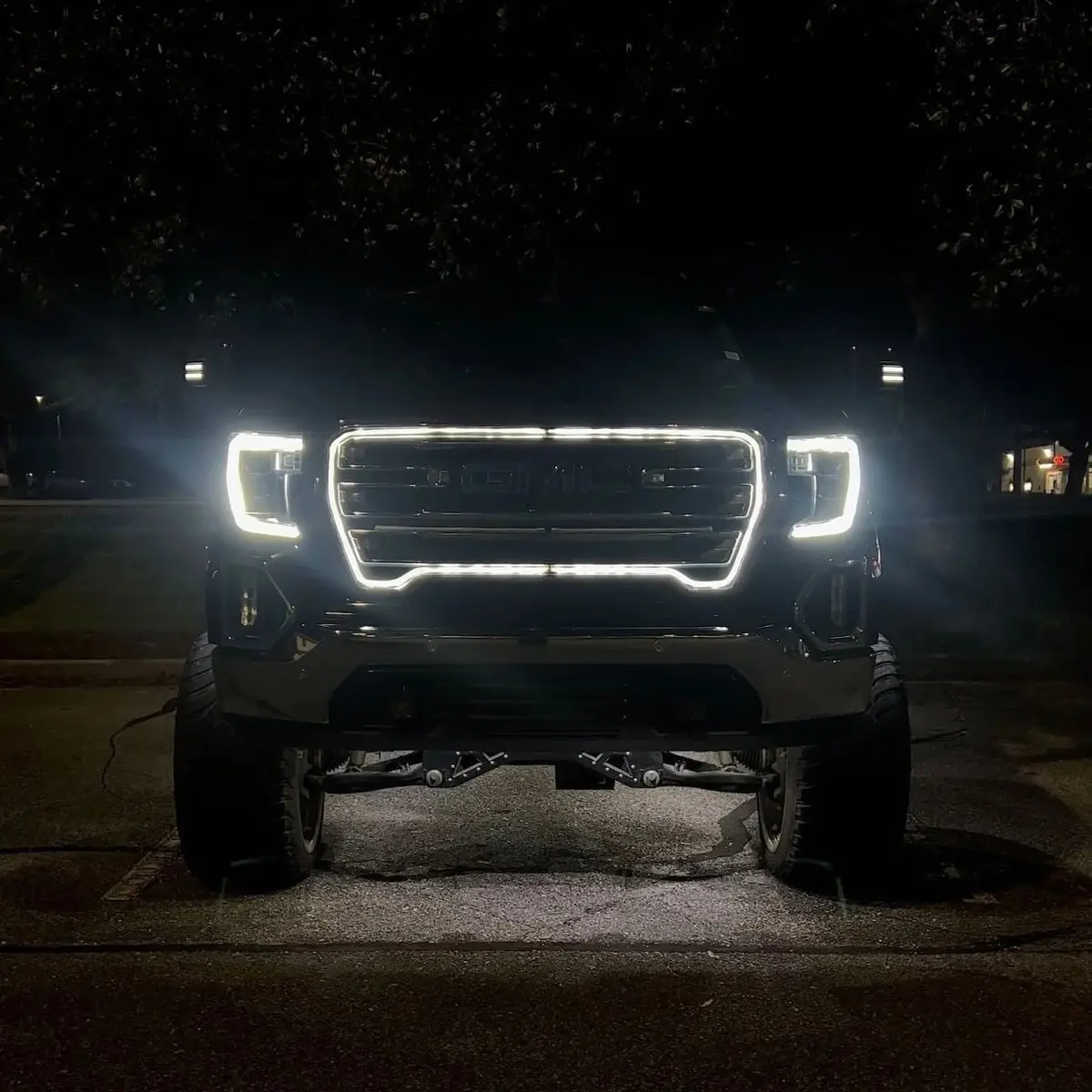 2019-2022 Gmc 1500 & 2500 Sequential Switchback Grill Lights 1