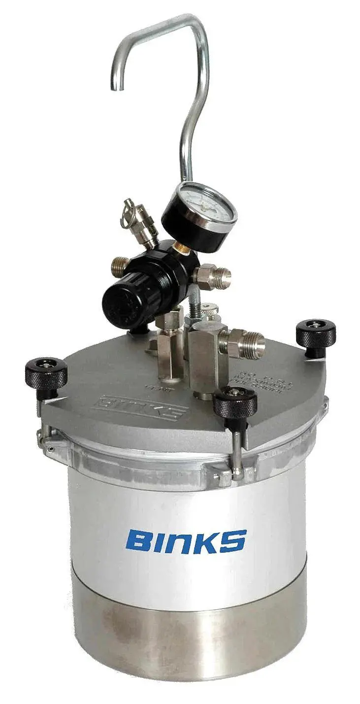 Binks Sg-2 Plus™ 2 Qt. Pressure Cups 1